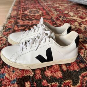 Veja Campo White and Black Sneakers Smooth Grain Leather, from Nordstroms